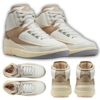 Buty NIKE Air Jordan 2 Retro wysokie wygodne sneakersy