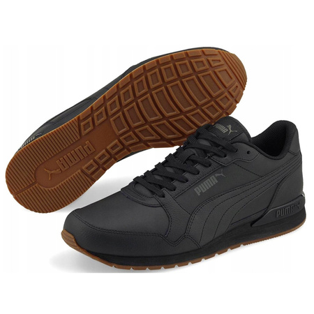 BUTY SPORTOWE MĘSKIE skórzane PUMA ST RUNNER CZARNE 384855 04 R. 40,5