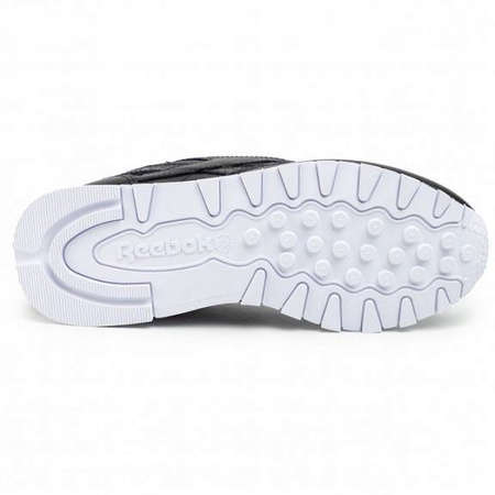 Buty Damskie Skóra Skórzane Czarne Wygodne Lekkie REEBOK CL LEATHER