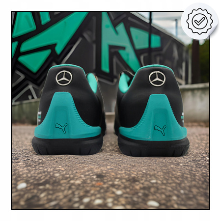 Buty Sportowe czarne Męskie Puma MAPF1 Drift skóra lekkie 