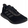 Buty Do Biegania Biegowe Męskie Czarne Wygodne ADIDAS GALAXAR RUM