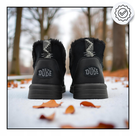 Buty damskie ocieplane lekkie wygodne heydude camden suede 42028 060