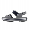 Sandałki dziecięce szare lekkie wygodne crocs crocband 12856 01u 