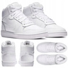 Buty Damskie Wysokie Skórzane Wygodne Białe NIKE WMNS EBERNON MID 