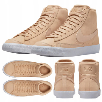 BUTY DAMSKIE WYSOKIE WYGODNE SKÓRA NIKE BLAZER MID PRM DQ7572 200