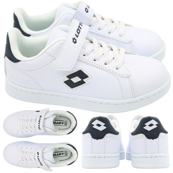 BUTY DZIECIĘCE SPORTOWE BIAŁE KOMUNIJNE WYGODNE LOTTO