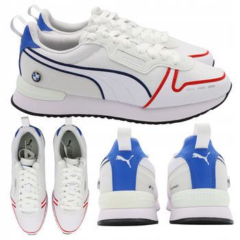 Buty Męskie Sportowe PUMA BMW MMS R78 Białe Wygodne 