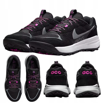 Buty Unisex Wygodne Na Szlak Czarne Outdoorowe NIKE ACG LOWCATE