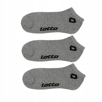 Skarpetki Stopki Niskie Szare Bawełna Wygodne LOTTO 1.20.00002-2-2