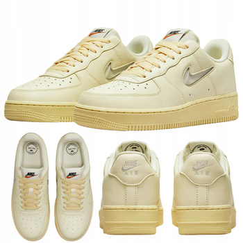 BUTY SPORTOWE DAMSKIE WYGODNE SKÓRA NIKE WMNS AIR FORCE DO9456 100 