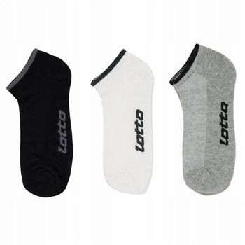 SKARPETKI LOTTO MIX KOLOR NISKIE STOPKI 1.20.00513-515-516