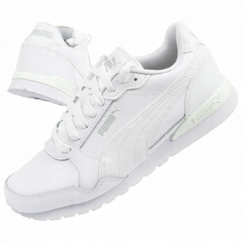 Buty sportowe męskie Puma St Runner 384855 10 wygodne białe 