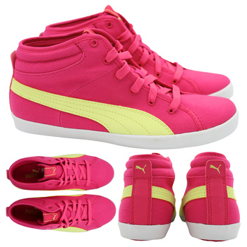 Buty młodzieżowe damskie PUMA ELSU CANVAS JR 356015 03