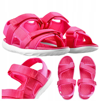 SANDAŁY DZIECIĘCE 4F RÓŻOWE WYGODNE LEKKIE 4FJSS23FSANF024 55S