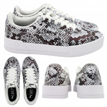 Buty damskie PUMA CARINA REPTILE sportowe skóra wygodne 