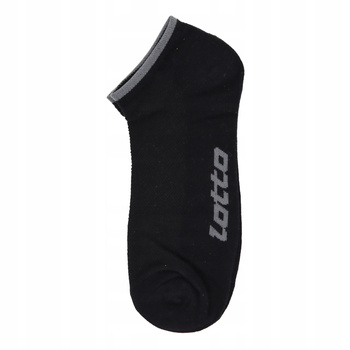 Skarpetki Czarne Wygodne Stopki Niskie LOTTO 1.20.00513-513-513