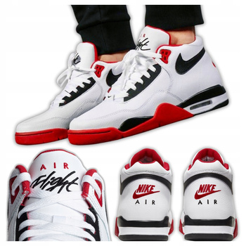 Buty Męskie Sportowe Wysokie Wygodne Skóra NIKE AIR FLIGHT LEGACY