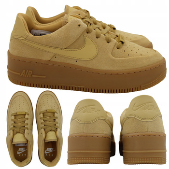 Buty Damskie NIKE AIR FORCE 1 SAGE CT3432 700 sneakersy platforma