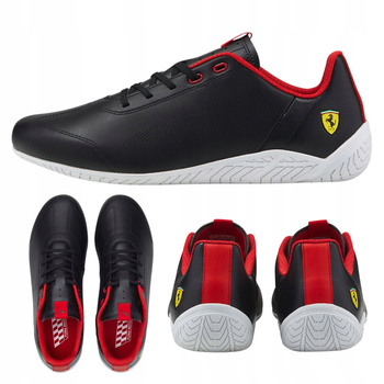 Buty MĘSKIE sportowe czarne PUMA FERRARI WYGODNE lekkie