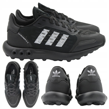 Buty sportowe czarne ADIDAS LA TRAINER III J wygodne 