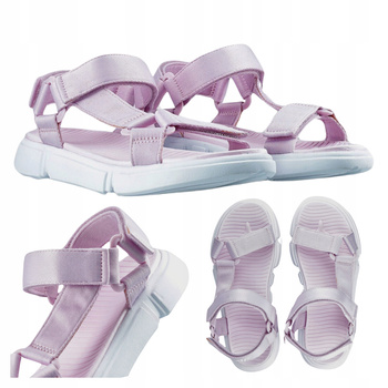 Sandały Buty Dziecięce Dziewczęce Wygodne Lekkie Na Lato Różowe 4F