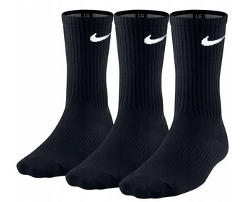 Skarpety Skarpetki Czarne Długie Wysokie Wygodne NIKE SX4704 001