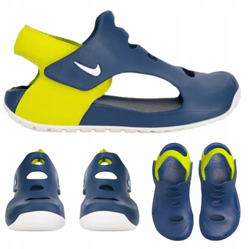 SANDAŁY DZIECIĘCE WYGODNE LEKKIE NIKE SUNRAY PROTECT DH9462 402 