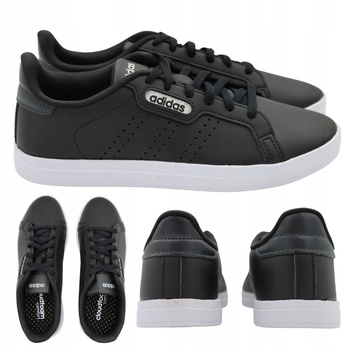 Buty sportowe damskie czarne ADIDAS COURTPOINT GZ5336