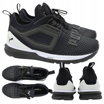 Buty Młodzieżowe Damskie Czarnedo biegania PUMA IGNITE LIMITLESS 2 JR 