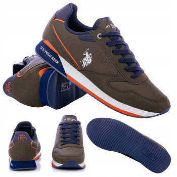 Buty męskie sportowe NOBIL003 MIL001 wygodne