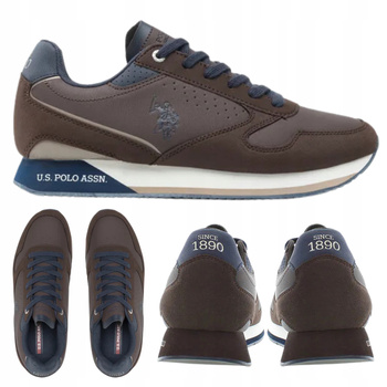 Buty Sneakersy Męskie Wygodne Stylowe Miejskie Lekkie POLO NOBIL003