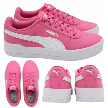 Buty młodzieżowe róż PUMA CARINA L JR lekkie 