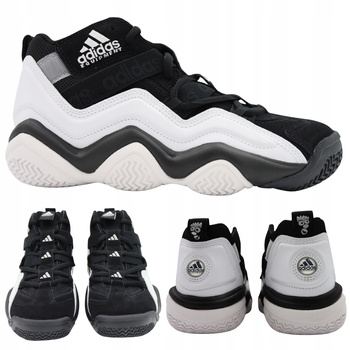 Buty Sportowe Koszykarskie Wygodne Męskie Czarne ADIDAS TOP TEN