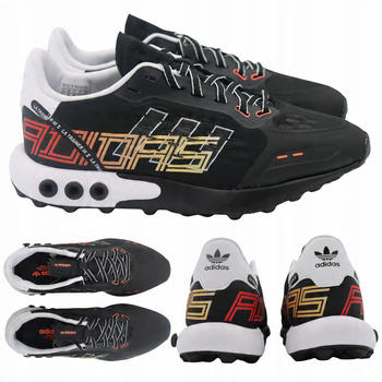 Buty Damskie Sportowe Wygodne Czarne ADIDAS LA TRAINER III J 