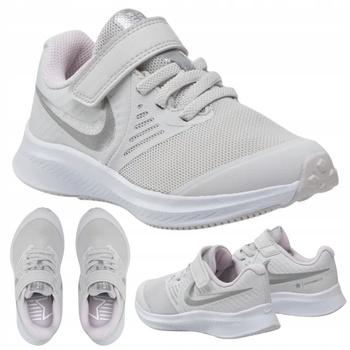 Buty Dziecięce Sportowe Lekkie Wygodne Na Rzep NIKE STAR RUNNER 2