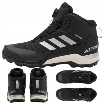 Buty ADIDAS dziecięce junior zimowe ocieplane na śnieg śniegowce 