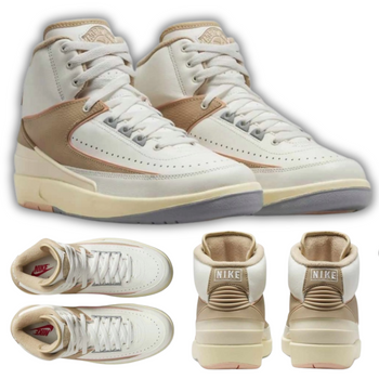 Buty NIKE Air Jordan 2 Retro wysokie wygodne sneakersy 