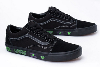 Buty Trampki Młodzieżowe Skaterowe Czarne Wygodne VANS OLD SKOOL