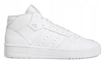 Buty Męskie Sportowe Wysokie ADIDAS RIVALRY MID ID9427 BIAŁE