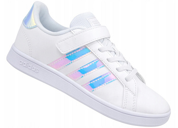 Buty sportowe dziecięce ADIDAS GRAND COURT białe 