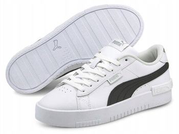 Buty Damskie Sportowe Białe Skórzane Skóra Wygodne PUMA JADA