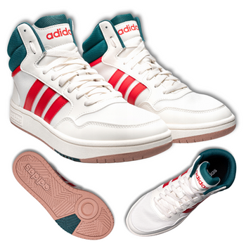 Buty sportowe Męskie Sneakersy ADIDAS HOOPS 3.0 Wysokie Trampki